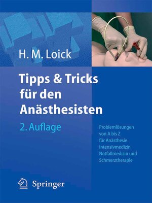 cover image of Tipps und Tricks für den Anästhesisten